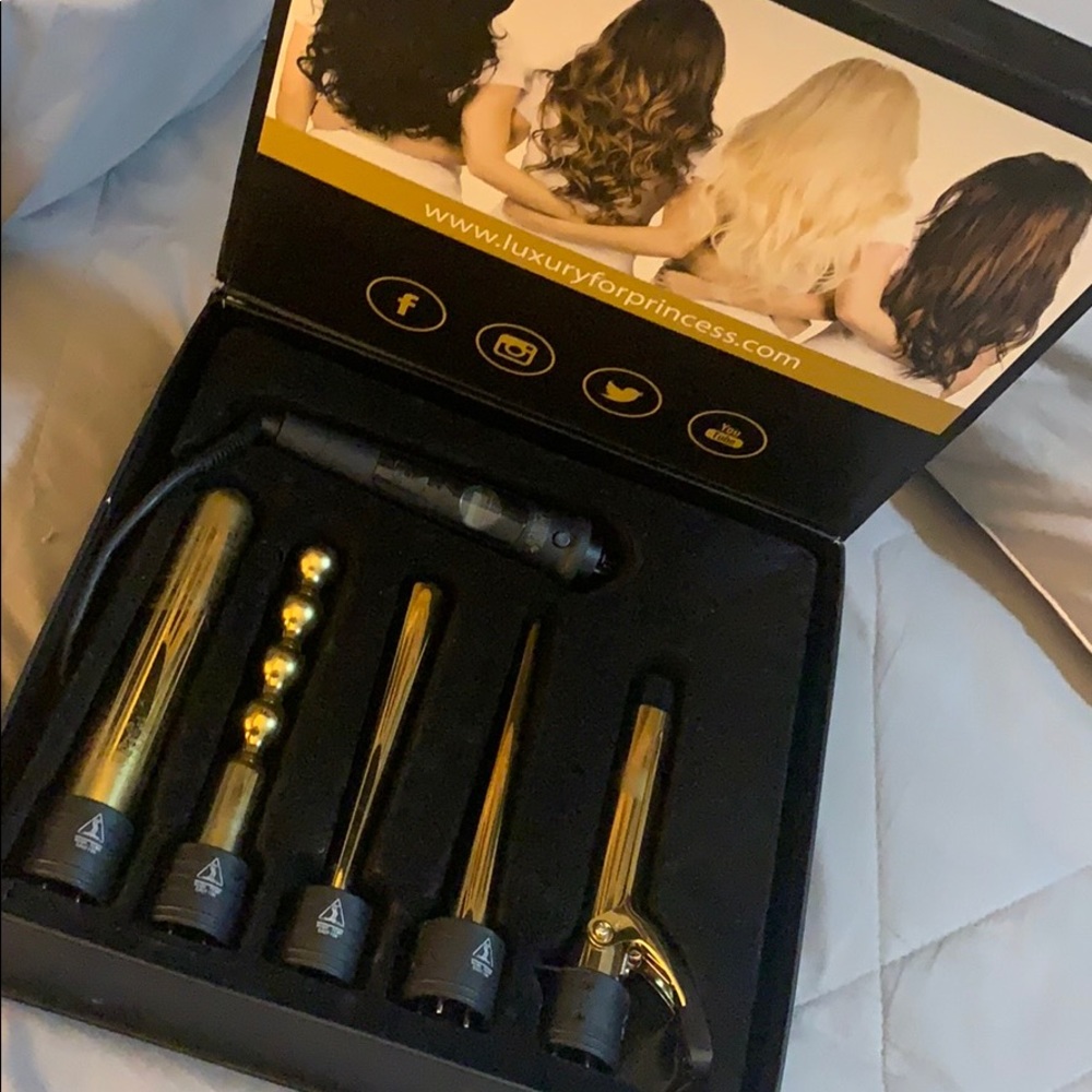 Luxury Curler 5 In 1 Curling Wands!